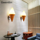 Axyaa Modern Ice Cream Wall Sconces for Home Dining Bar Decor