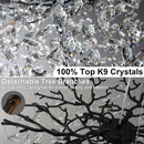 Axyaa Crystal Chandelier: Luxurious French Branch Lamp for Light Luxury Living Room