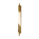 Axyaa Minimalist Gold LED Art Wall Lamp for Modern Living Spaces