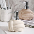 Axya Ceramic Soap Dispenser Set for Bathroom Essentials