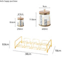 Axya Bamboo Lid Ceramic Airtight Kitchen Storage Jar