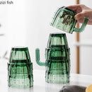 Axya Cactus Glass Mug: Creative Drinkware for Home, Kitchen, and Breakfast