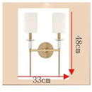 Axya Nordic Postmodern Cloth Wall Lamp for Living Room and Bedroom