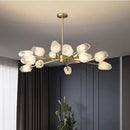 Axyaa Nordic Dining Room Pendant Lamp Chandelier for Indoor Ceiling Lighting