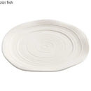 Axyaa Ceramic Steak Plate Set - Elegant Tableware Collection