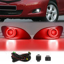 Axyaa Angel Eyes Fog Light DRL for Toyota Yaris Belta Vios 2006-2011