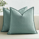 Axyaa Chenille Arrow Pillow Cover, Brown & Orange, Various Sizes