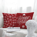 Axyaa Christmas Couch Pillows 45x45 Modern Xmas Home Decor Sofa Cushions