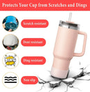 Axyaa Silicone Boot for Stanley Cup Tumbler, 30oz 40oz Protective Sleeve Cover