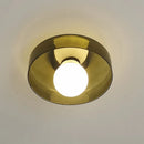 Axya Modern Glass Wall Lamp Dual Purpose Ceiling Light for Living Room Bedroom
