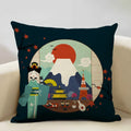 Axyaa Mount Fuji Retro Cushion Cover 45x45cm