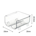 Axyaa Stackable Water Bottle Holder Beverage Organizer Rack for Home Organization