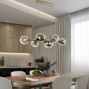 Axyaa LED Glass Pendant Light: Minimalist Nordic Design for Living Room and Bedroom