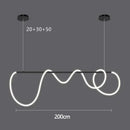 Axyaa Nordic Golden Chandelier LED Pendant Light for Restaurant