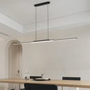Axyaa Modern Minimalist LED Pendant Light for Dining Room, Living Room, Bedroom - Black/White Chandelier