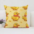 Axyaa Cute Duck Pillowcase 45x45 for Living Room & Bed Pillows
