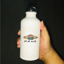 Axyaa Friends Bike Bottle: Personalized Cycling Travel Cup, Best Birthday Gift