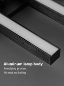 Axyaa Geometric LED Ceiling Light for Living Room Bedroom Dining Room
