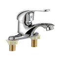 Axyaa Basin Faucet: Hot & Cold Double-hole Mixer Tap for Bathroom Sink