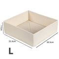 Axyaa Drawer Organizers: Oxford Underwear, Bra, Socks Storage Box for Closet, Jeans.