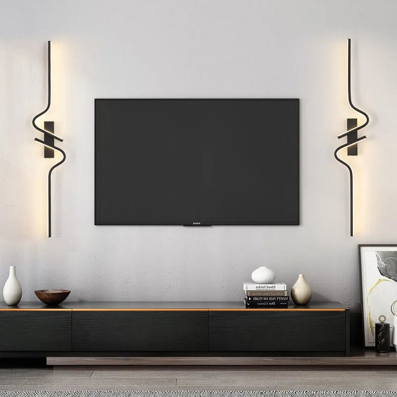 Axyaa Minimalist LED Wall Sconce for Bedroom & Living Room