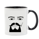 Axyaa Gamer Face Mug | Funny Man & Woman Faces Coffee Cup