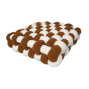 Axyaa Cozy Lamb Fleece Throw Pillow for Chic Living Room Decor and Relaxing Comfort
