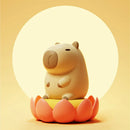 Axya Capybara Night Light: Rechargeable Dimming Nursery Lamp