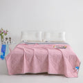 Axyaa Silk Ice Cream Summer Quilt - Solid Color Air Conditioning Quilt