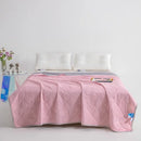 Axyaa Silk Ice Cream Summer Quilt - Solid Color Air Conditioning Quilt