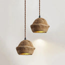 Axyaa Retro Shell Chandelier: Natural Fruit Tea Room LED Pendant Light