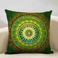 Axyaa Oriental Bliss Sun Moon Ararat Mandala Cushion Cover