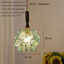 Axyaa Colourful Scandinavian Glass Pendant Lights for Kitchen Dining Room, Brass Led Pendant Lamp