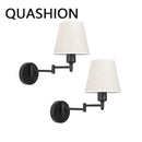 Axyaa Nordic Swing Wall Lamp with Dimmable Switch