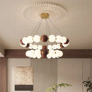 Axyaa Modern LED Pendant Light Chandeliers for Living Room and Dining Room
