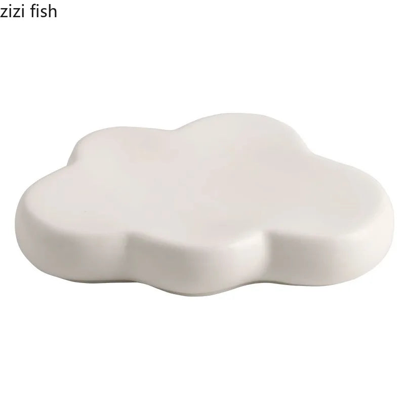 Axya Ceramic Cloud Dinner Plate Set