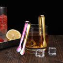 Axyaa Stainless Steel Ice Clip Tongs - Multiuse Café Tool for Kitchen, Party, Restaurant