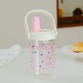 Axyaa Bubble Milk Tea Cup: Large Capacity, Leak Proof, Portable Straw Lid Bottle