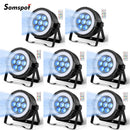 Axyaa RGBW LED Par Lights for Party Concert Wedding Theater Stage Effects