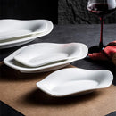 Axyaa Irregular Fish Plate for Molecular Cuisine Restaurant Tableware