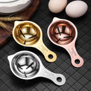 Axyaa Stainless Steel Egg White Separator Yolk Filter Spoon Divider Funnel