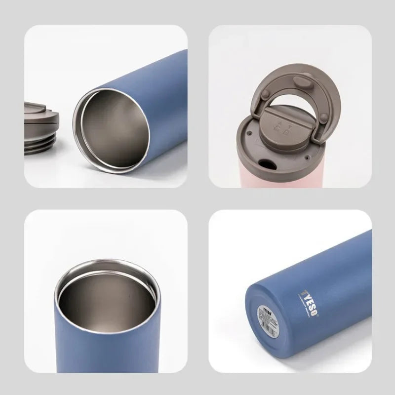 Axyaa Stainless Steel Insulated Vacuum Flask 360ml/500ml