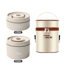Axyaa Stainless Steel Thermal Bento Box Bag Large Capacity - BPA Free Food Container