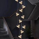 Axyaa Modern LED Ceiling Chandelier for Bedroom and Dining Room