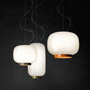 Axyaa Glass Pendant Chandelier: Modern Nordic Home Decor Lighting for Dining Room, Bedroom, Bar