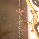 Axyaa Crystal Pendant Handmade Decorative Wind Chime Suncatcher