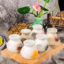 Axya Ceramic Sashimi Sushi Plate Set for Kitchen Table Decoration