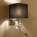 Axyaa Japanese Style LED Wall Lamp for Living Room Bedroom Hotel Hallway