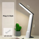 Axyaa LED Desk Lamp USB Charging Touch Control Dimmable Study Office Bedside Lamp