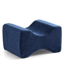 Axyaa Memory Foam Side Sleeping Leg Pillow Protector Leg Clamp Pad - Blue
